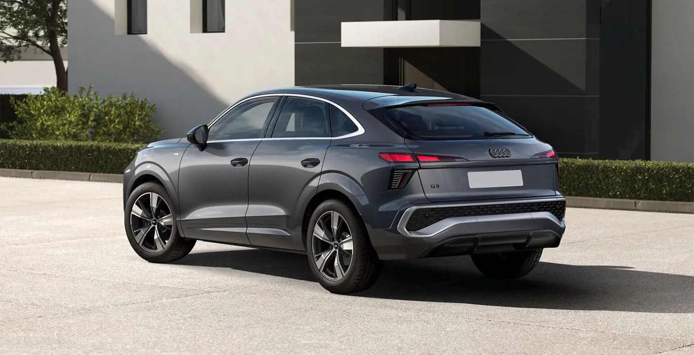 Audi Q3 Sportback S Line TDI S Tronic 2 Audi Q3 Sportback S Line TDI S Tronic trasera | Crazy Renting