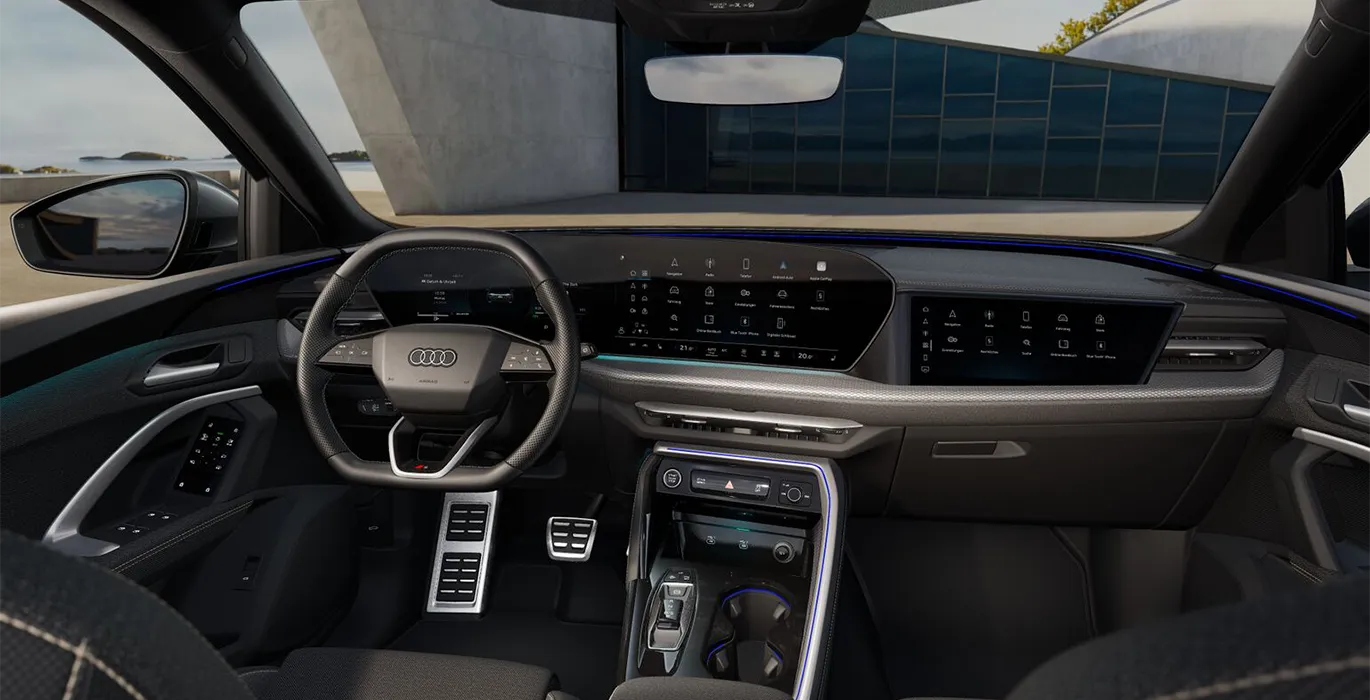Audi Q5 Sportback S Line TFSI S Tronic 4 Audi Q5 Sportback S Line TFSI S Tronic interior delantera | Crazy Renting