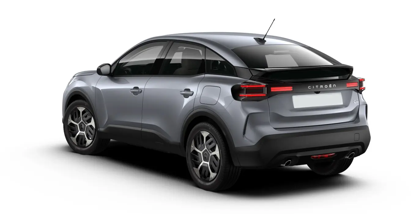 CITROEN C4 HYBRID 145 ë-DCS6 PLUS (AUTOMÁTICO) 2 CITROEN C4 Hybrid Plus trasera | Crazy Renting
