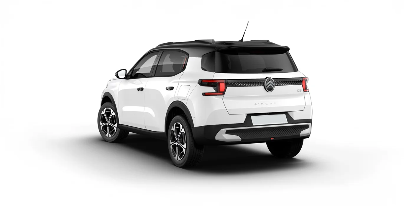 Citroen C3 Aircross Hybrid 145 Ë-DCS6 MAX 2 Citroen C3 Aircross Hybrid 145 E DCS6 MAX trasera | Crazy Renting