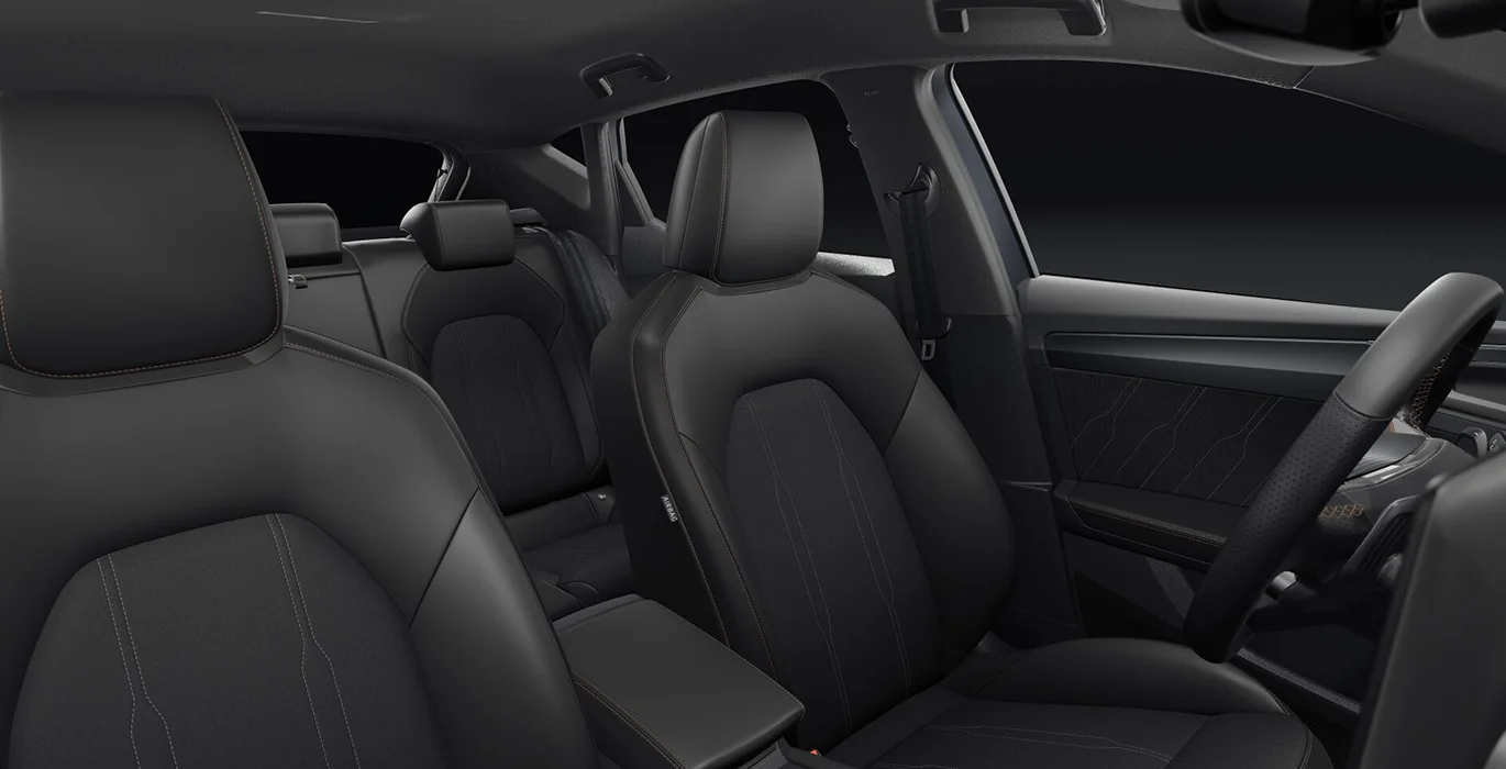 Cupra Leon 1.5 PHEV 204C 5 Cupra Leon 1.5 PHEV 204CV interior | Crazy Renting