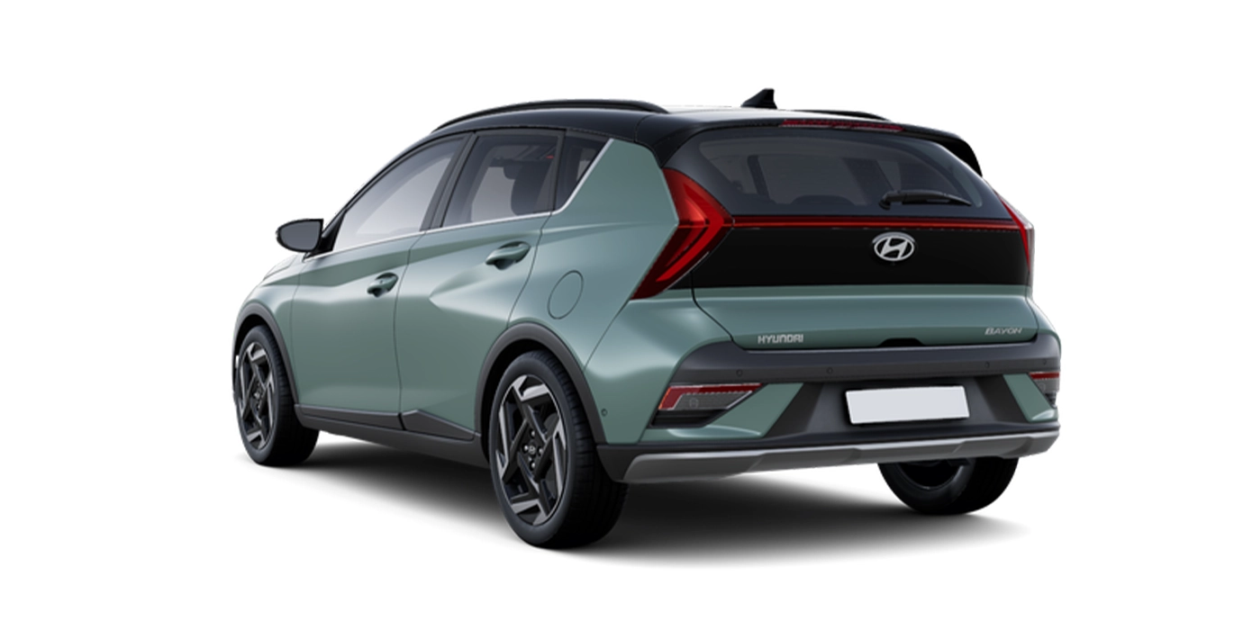 Hyundai Bayon 1.0 TGDI 74kW 100CV 48V Tecno DCT trasera | Crazy Renting