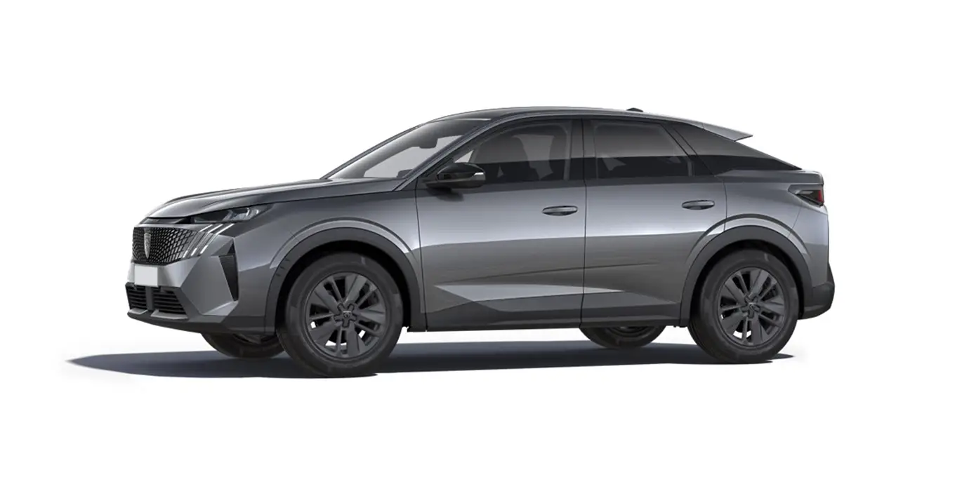 Peugeot 3008 Hybrid 1.2 100kW Allure 3 Peugeot 3008 Hybrid 1.2 107kW Allure lateral gris | Crazy Renting