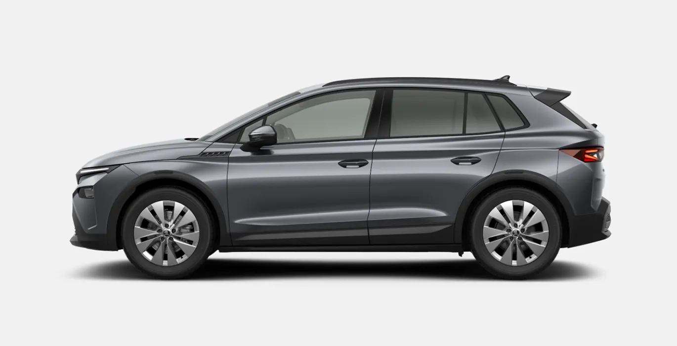 SKODA Elroq 150kW (204CV) 63kWh 3 SKODA Elroq 150kW 204CV 63kWh lateral | Crazy Renting