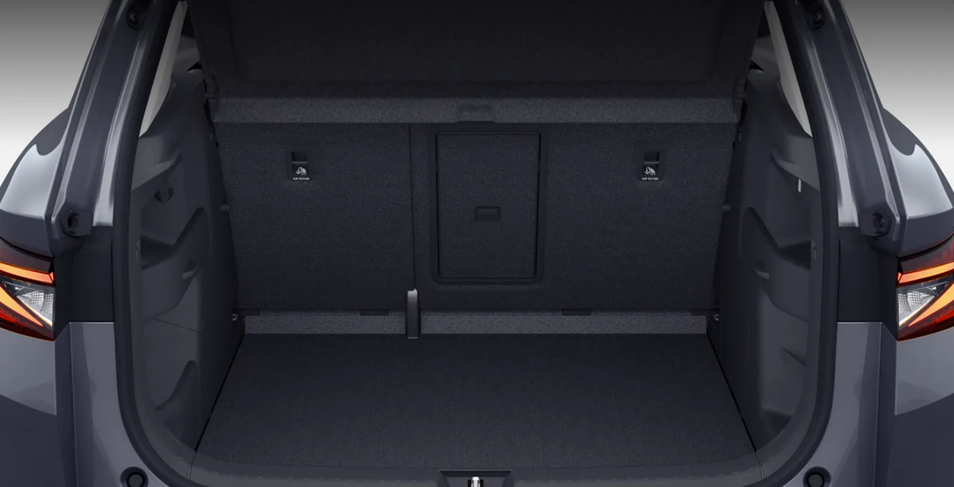 SKODA Elroq 150kW (204CV) 63kWh 6 SKODA Elroq 150kW 204CV 63kWh maletero | Crazy Renting