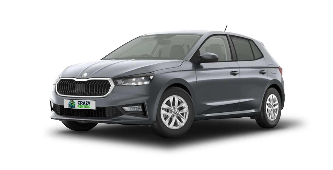 Skoda Fabia 1.0 TSI DSG Selection 1 Skoda Fabia 1.0 TSI DSG Selection sin fondo principal crazy 1 | Crazy Renting