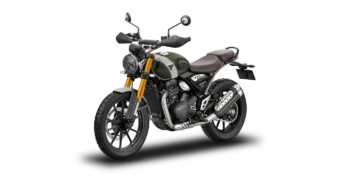 Renting Triumph SCRAMBLER 400 X
