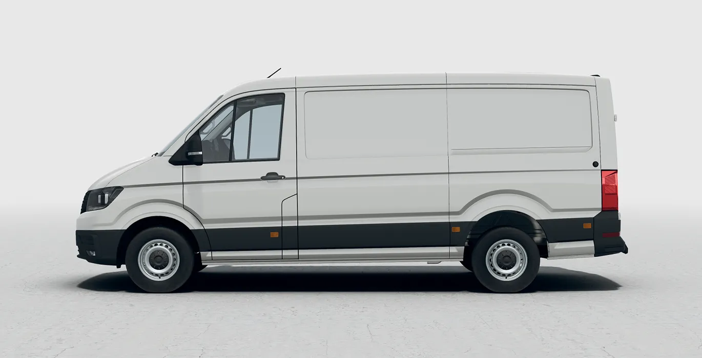 VOLKSWAGEN Crafter 35 Fresh Van BM L3 2.0 TDI FWD 103kW (140CV) - ISOTERMO 3 VOLKSWAGEN Crafter 35 Fresh Van BM L3 2.0 TDI FWD 103kW 140CV ISOTERMO lateral | Crazy Renting