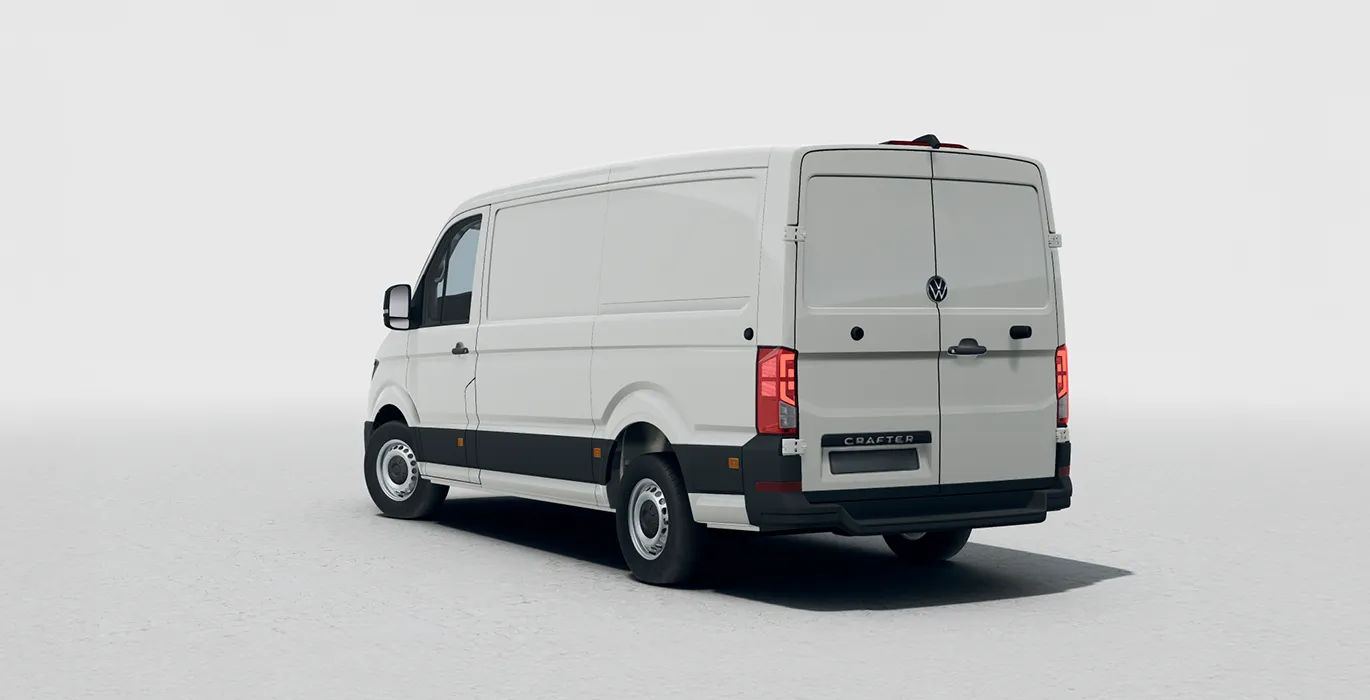 VOLKSWAGEN Crafter 35 Fresh Van BM L3 2.0 TDI FWD 103kW (140CV) - ISOTERMO 2 VOLKSWAGEN Crafter 35 Fresh Van BM L3 2.0 TDI FWD 103kW 140CV ISOTERMO trasera | Crazy Renting