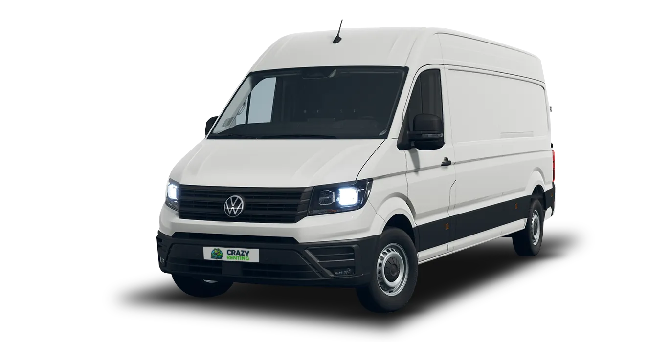 Volkswagen Crafter 35 Furgón BL TA L4H3 2.0 TDI 103kW (140CV) - ISOTERMO 1 VOLKSWAGEN Crafter 35 Furgon BL TA L4H3 2.0 TDI 103kW 140CV ISOTERMO sin fondo principal crazy | Crazy Renting