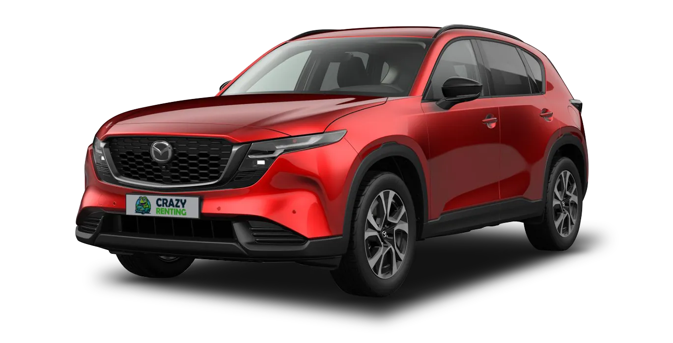 Mazda CX-5 2.5 Sky MHEV Centre-Line 1 Mazda CX 5 2.5 Sky MHEV 141CV AT FWD Exclusive Line RED sin fondo principal crazy | Crazy Renting