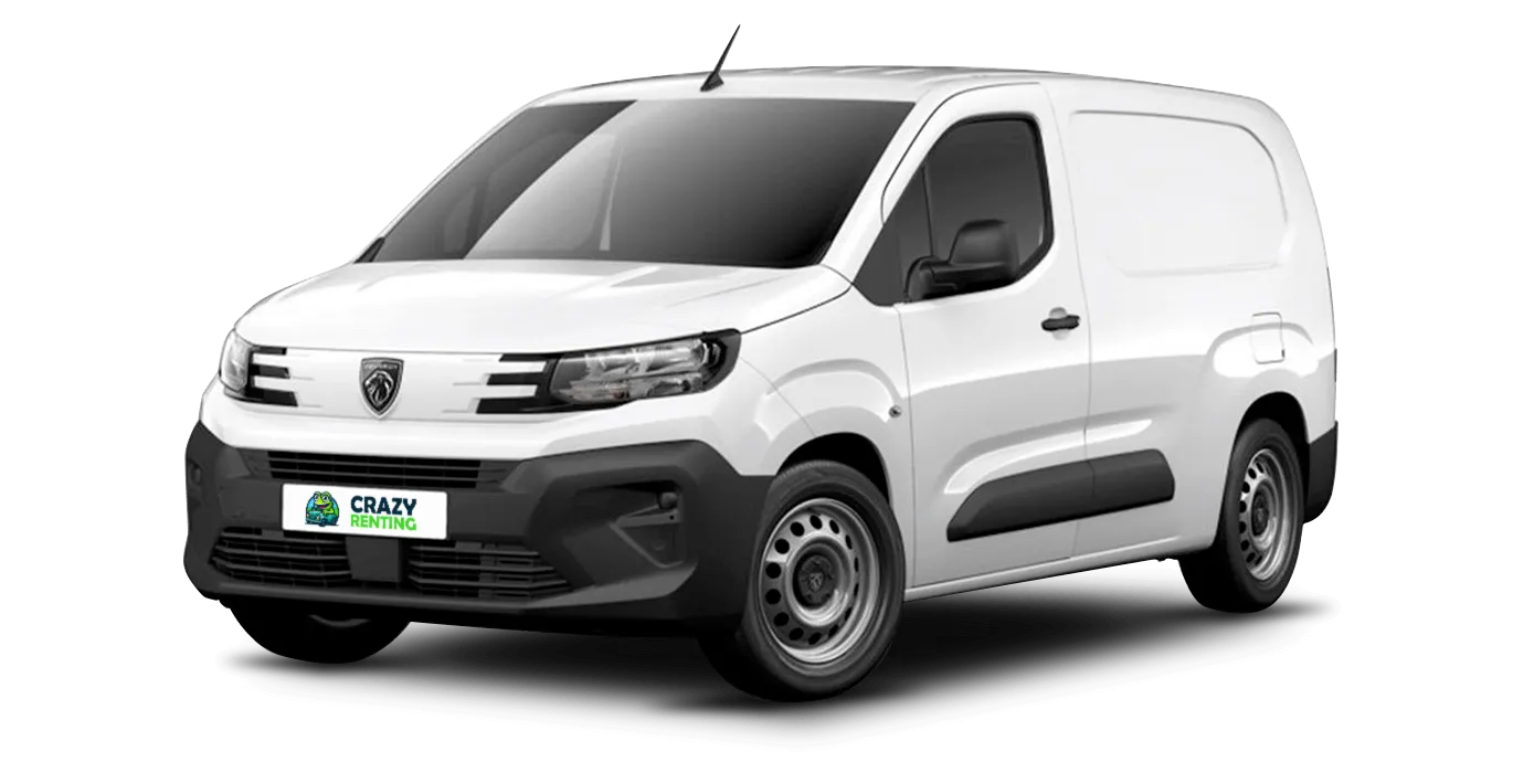 Peugeot Partner Furgon M Diesel 100CV Man sin fondo principal crazy | Crazy Renting