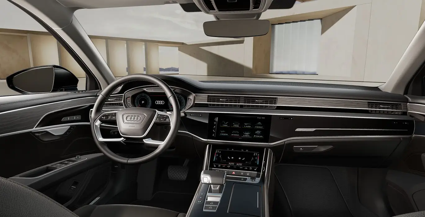 Audi A8 50 TDI 210kW (286CV) Quattro Tiptronic 4 Audi A8 50 TDI 210kW 286CV Quattro Triptronic interior delantera | Crazy Renting