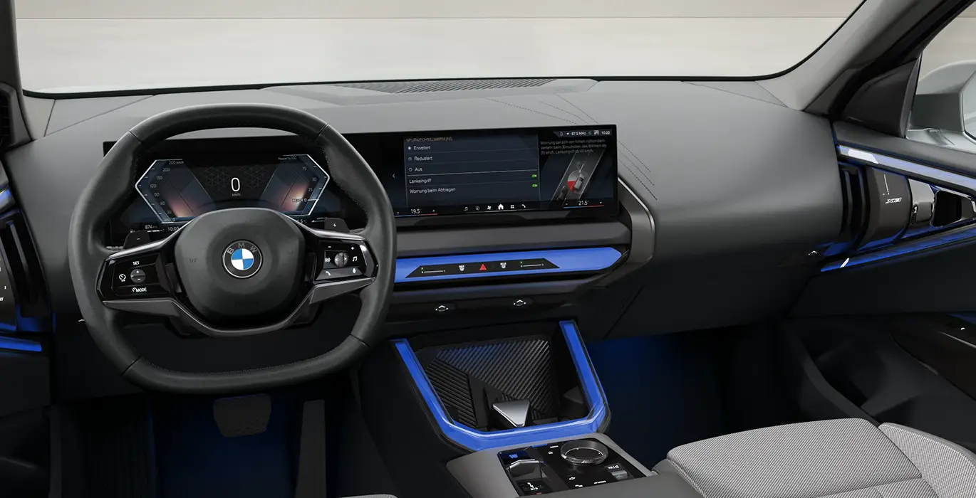 BMW X3 20d xDrive 197CV 5 BMW X3 20d xDrive QS interior delantera II | Crazy Renting