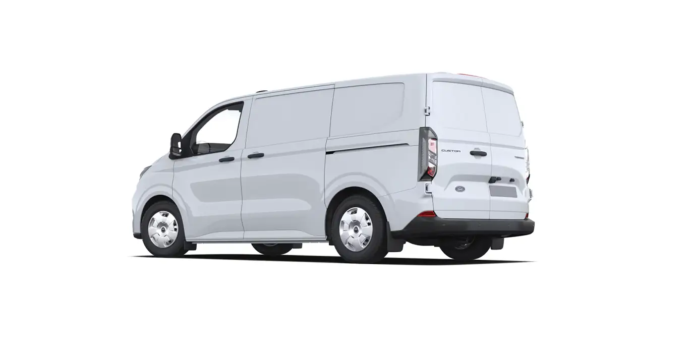 Ford Transit Custom N1 VAN FT280 L1 Trend 2.0 EcoBlue 100kW - ISOTERMO 2 Ford Transit Custom N1 VAN FT280 L1 Trend 2.0 EcoBlue 100kW ISOTERMO trasera | Crazy Renting