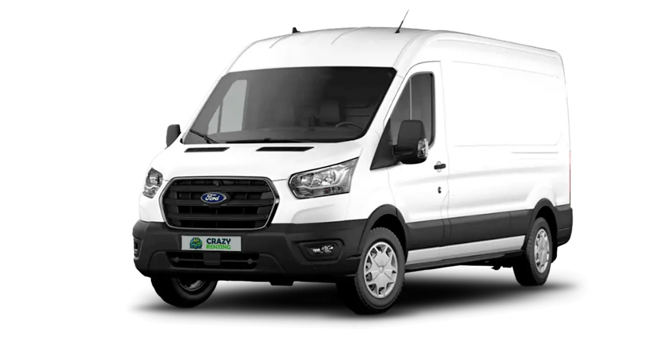 FORD Transit Van 350 L3 Trend N1 EcoBlue FWD 1 Ford Transit Van 350 L3 Trend N1 EcoBlue FWD sin fondo principal crazy | Crazy Renting