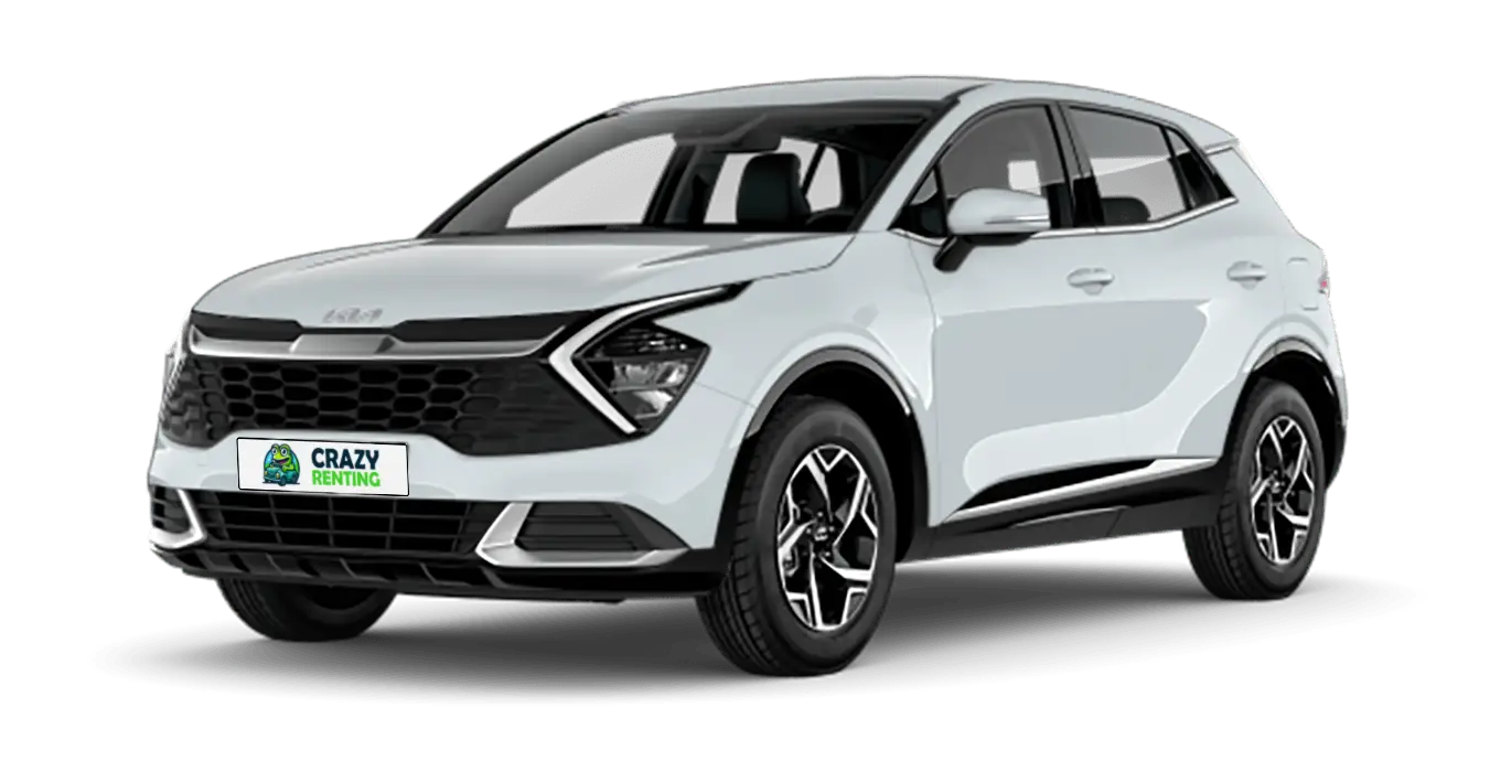 KIA Sportage 1.6 T-GDI HEV Drive 1 KIA Sportage 1.6 T GDI HEV Drive sin fondo principal crazy | Crazy Renting