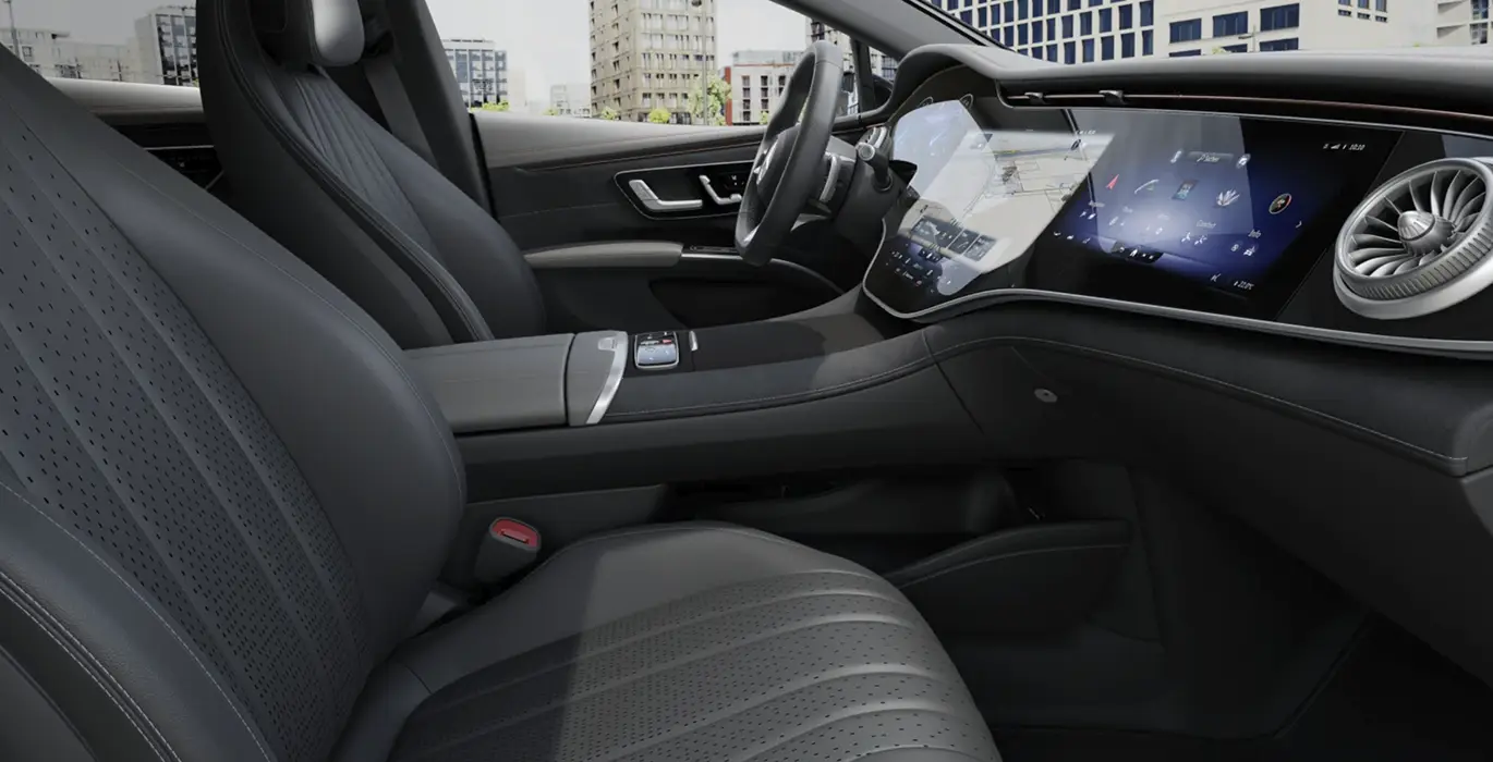 Mercedes-Benz EQS 350 Edition 5 Mercedes Benz EQS 350 Edition interior delantera II | Crazy Renting
