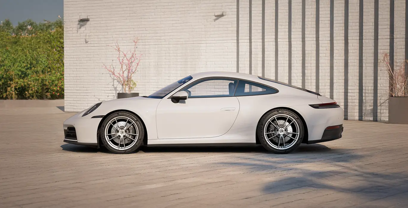 Porsche 911 Carrera 3 Porsche 911 Carrera lateral | Crazy Renting