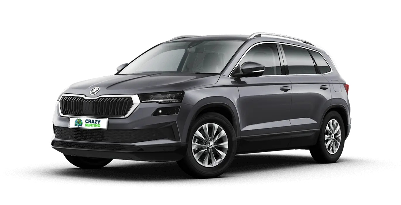 SKODA Karoq Selection 2.0 TDI 150cv 4x4 DSG 1 SKODA Karoq Selection 2.0 TDI 150cv 4x4 DSG sin fondo principal crazy | Crazy Renting