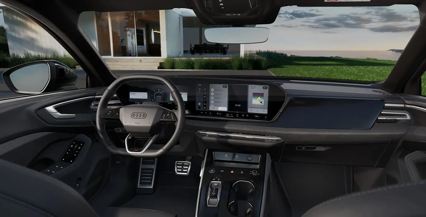 Audi A5 TDI 150kW (204CV) Black Line 4 Audi A5 TDI 150kW 204CV Black Line interior delantera | Crazy Renting