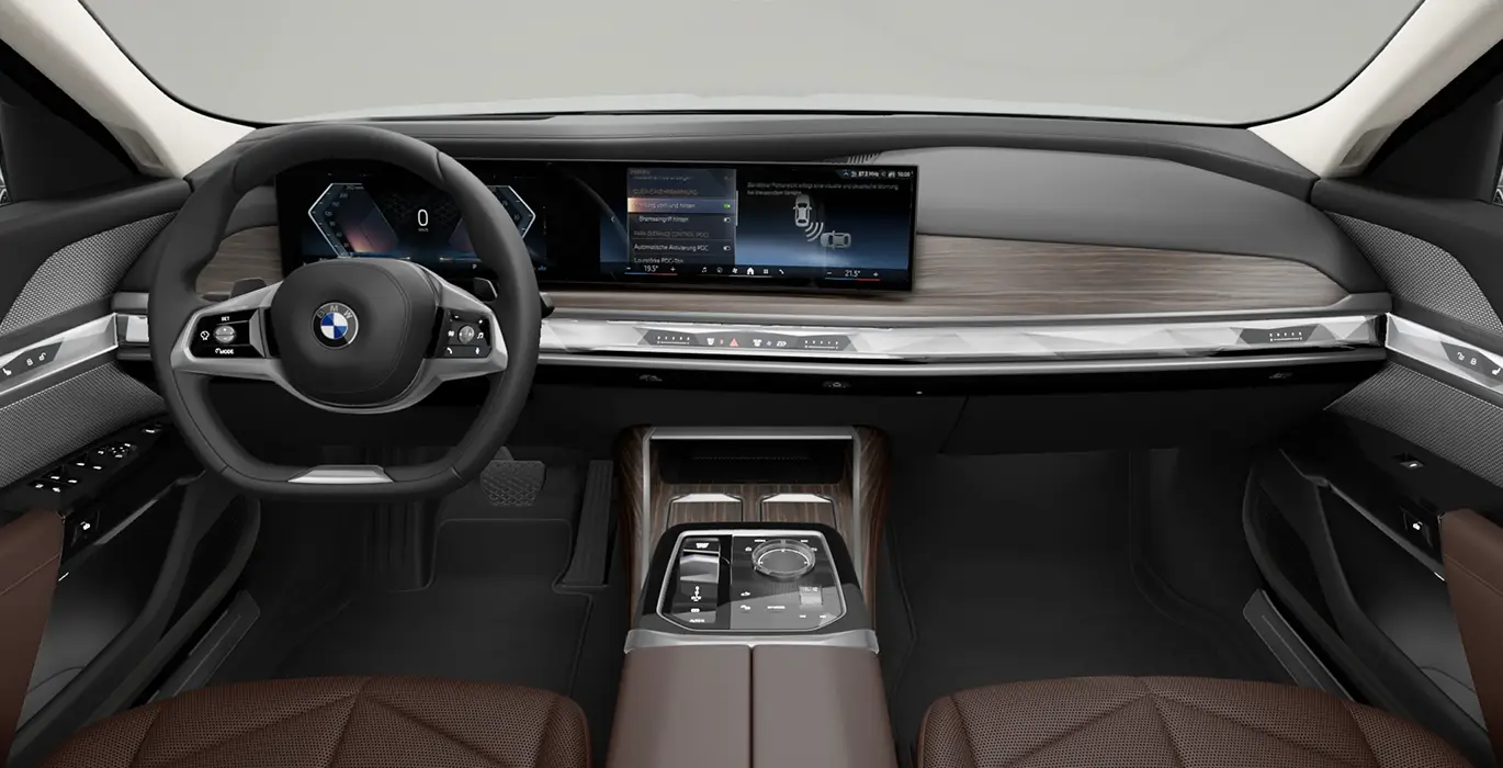 BMW Serie 7 740d xDrive 5 BMW Serie 7 740d xDrive interior delantera | Crazy Renting