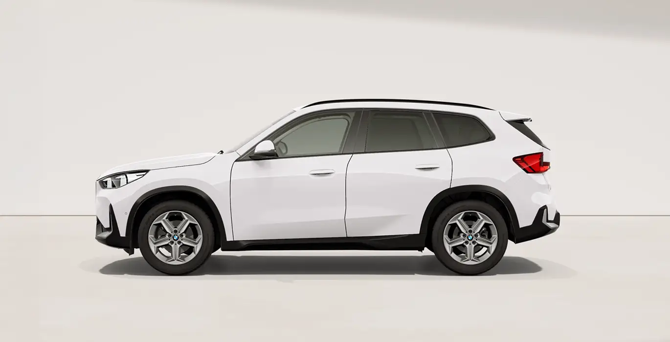 BMW X1 sDrive20d 3 BMW X1 sDrive20d blanco lateral | Crazy Renting