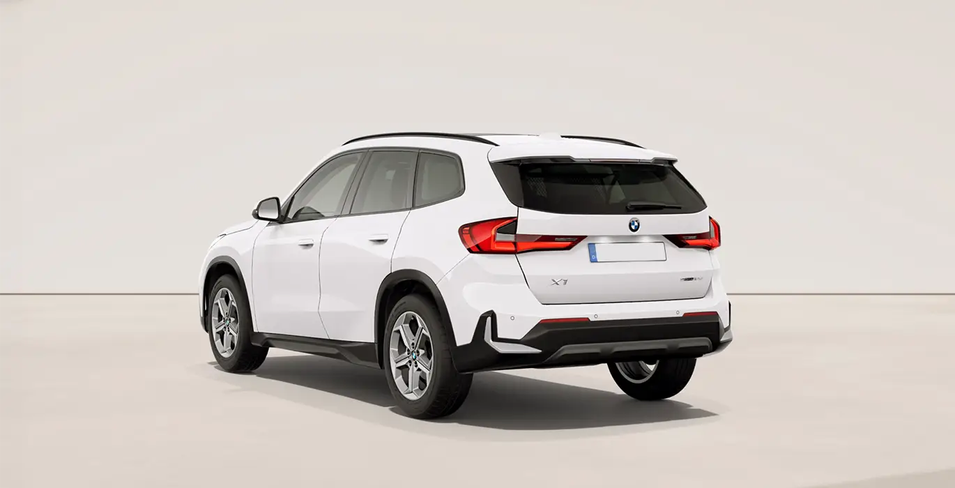 BMW X1 sDrive20d 2 BMW X1 sDrive20d blanco trasera | Crazy Renting