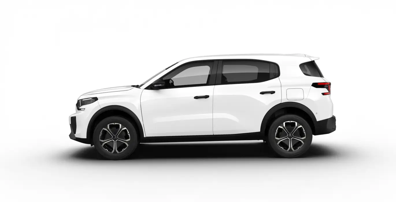 Citroen C3 Aircross Turbo You Pack Plus 3 Citroen C3 Aircross Turbo You Pack Plus blanco lateral | Crazy Renting