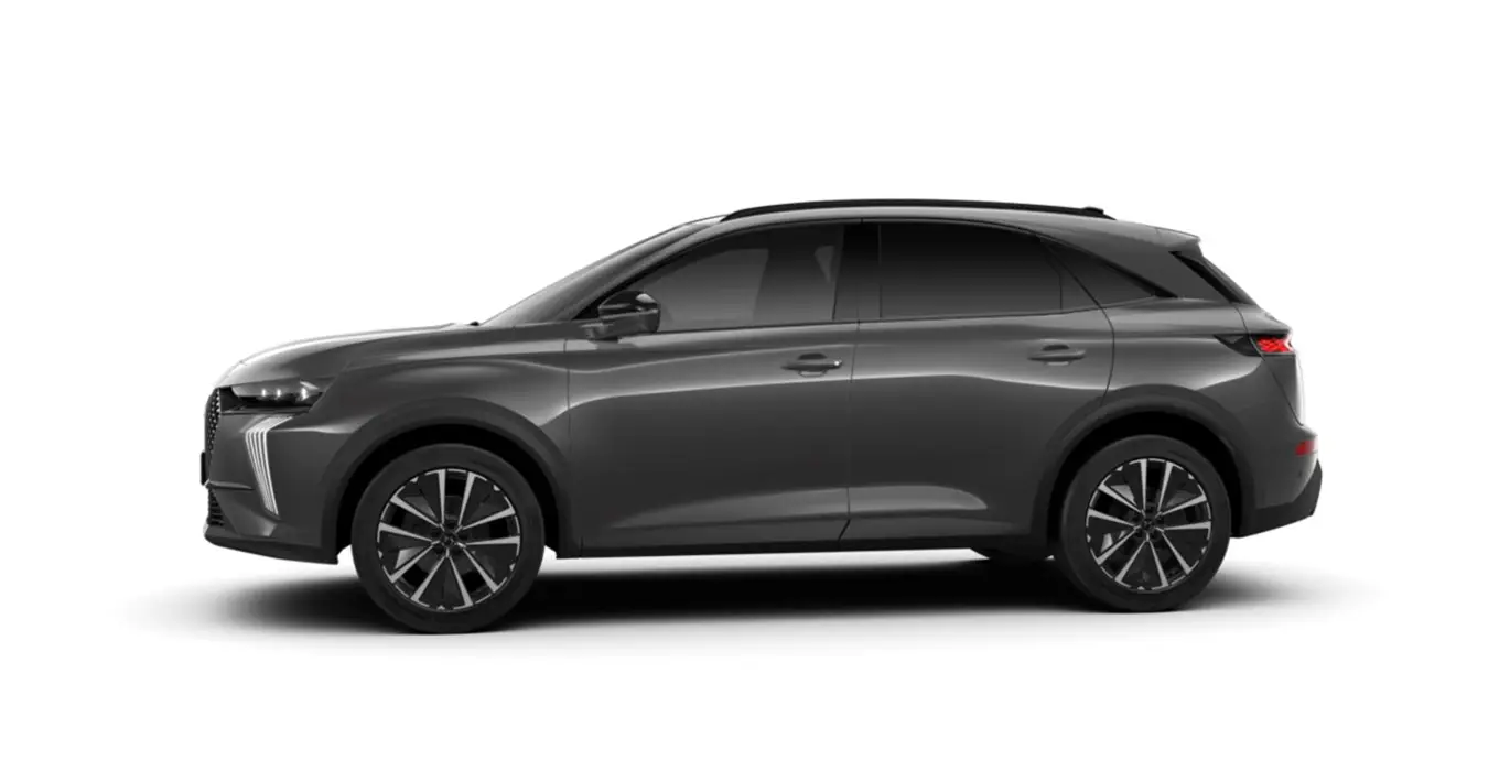 DS 7 BLUEHDI 130 AT PALLAS (AUTOMÁTICO) 3 DS 7 BLUEHDI 130 AT PALLAS AUTOMATICO gris lateral | Crazy Renting