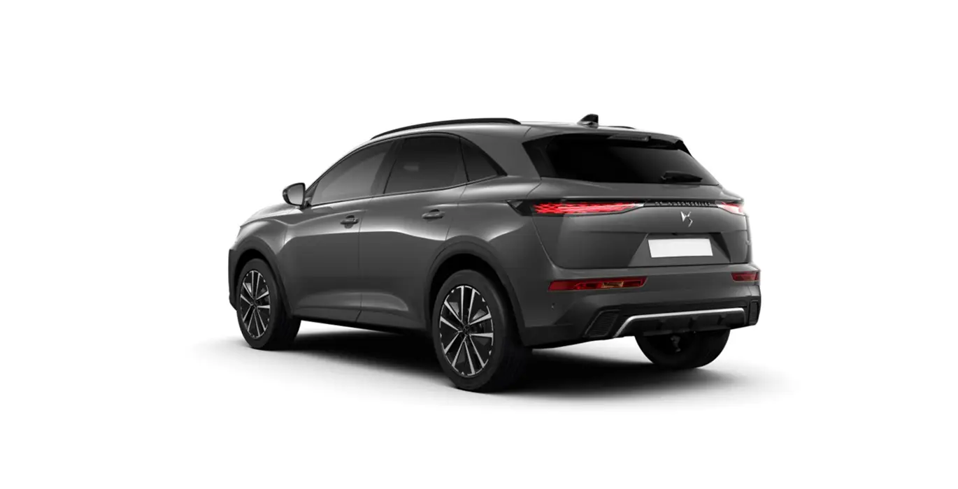 DS 7 BLUEHDI 130 AT PALLAS (AUTOMÁTICO) 2 DS 7 BLUEHDI 130 AT PALLAS AUTOMATICO gris trasera | Crazy Renting