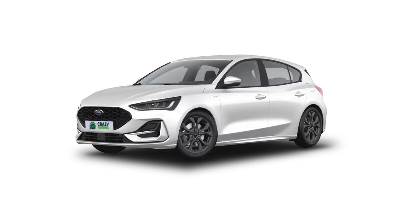 Ford Focus ST Line X 1.0T EcoBoost MHEV 125CV sin fondo principal crazy | Crazy Renting
