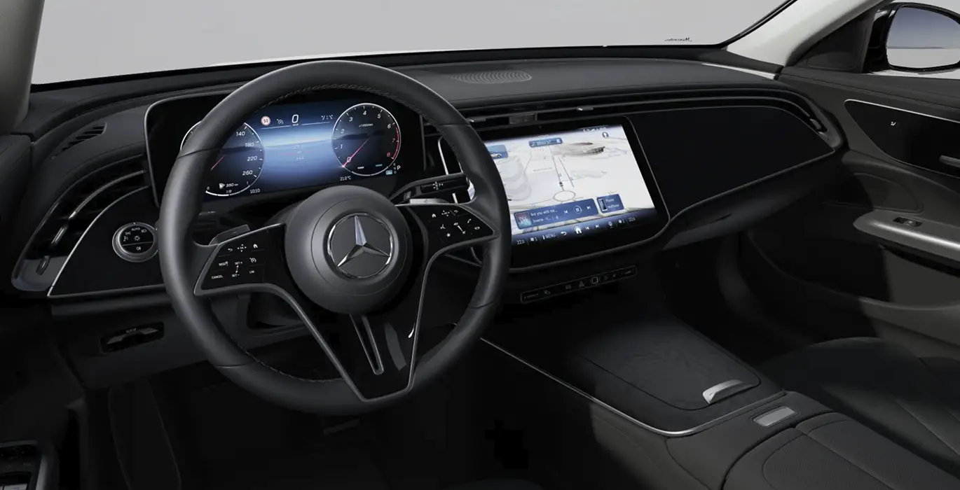 Mercedes-Benz Clase E 200 4 Mercedes Benz Clase E 200 interior delantera | Crazy Renting