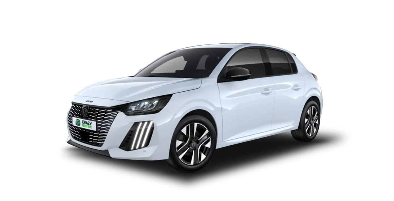 Peugeot 208 5P Allure 100 S&S 6vel. 1 Peugeot 208 5P Allure 100 SS 6vel. sin fondo principal crazy | Crazy Renting