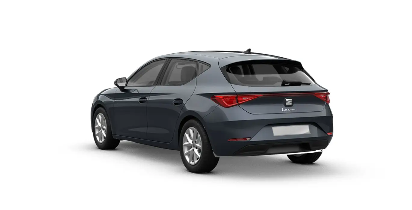 SEAT León 2.0 TDI Style XL 2 SEAT Leon 1.5 eTSI DSG 7 SS Style XL gris trasera | Crazy Renting