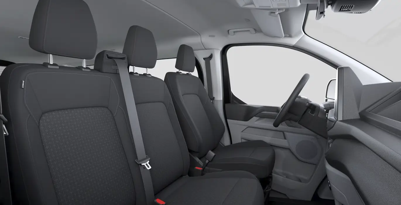 Ford Transit Custom Kombi 2.0 EcoBlue 136CV 320 L2 Trend II 5 Ford Transit Custom Kombi 2.0 EcoBlue 136CV 320 L2 Trend interior delantera II | Crazy Renting