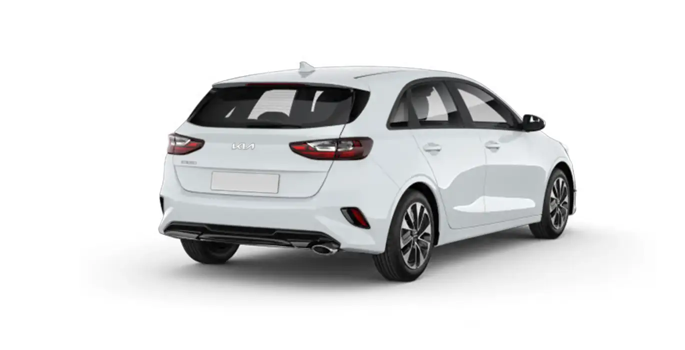 KIA Ceed 1.0 T-GDi Drive 2 KIA Ceed 1.0 T GDi Drive trasera blanco | Crazy Renting