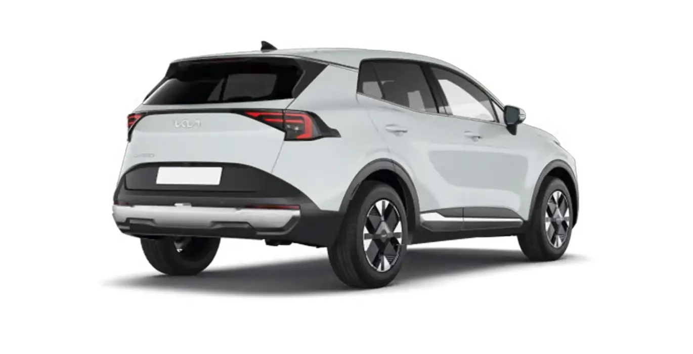 KIA Sportage 1.6 CRDi MHEV Business 4x2 DCT 2 KIA Sportage 1.6 CRDi MHEV Business 4x2 DCT trasera blanco II | Crazy Renting
