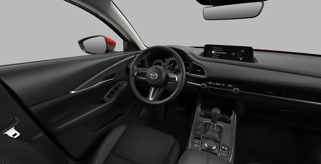 MAZDA CX-30 2.5L e-SYACTIV-G MHEV 103kW AT Centre-line 4 MAZDA CX 30 2.5L e SYACTIV G MHEV 103kW AT Centre line interior delantera | Crazy Renting