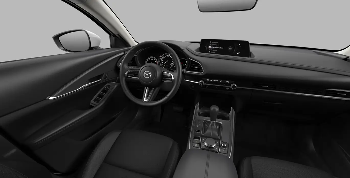 MAZDA CX-30 e-SKYACT G MHEV Centre-Line 4 MAZDA CX 30 e SKYACT G MHEV Centre Line interior delantera | Crazy Renting