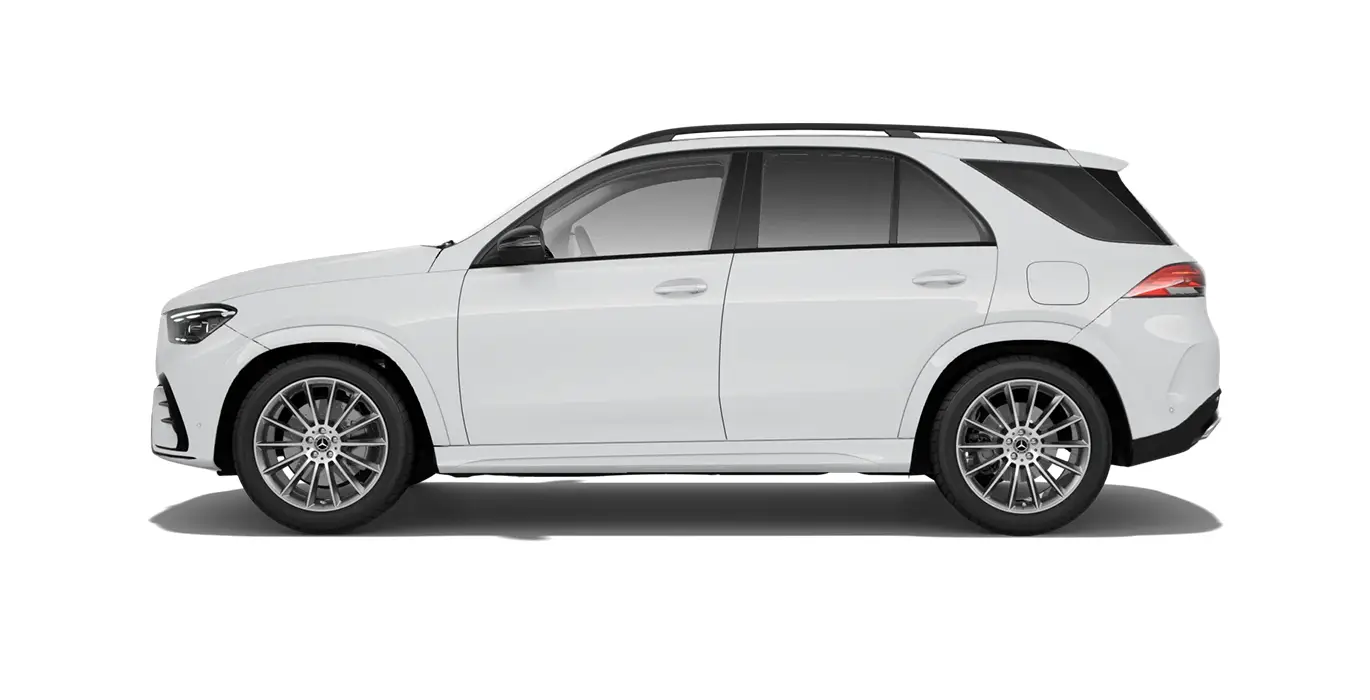 Mercedes-Benz GLE 350de Tecnología Híbrida EQ 3 Mercedes Benz GLE 350de Tecnologia Hibrida EQ blanco lateral | Crazy Renting