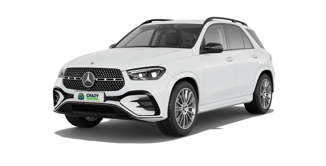 Mercedes-Benz GLE 350de Tecnología Híbrida EQ 1 Mercedes Benz GLE 350de Tecnologia Hibrida EQ blanco sin fondo principal crazy | Crazy Renting
