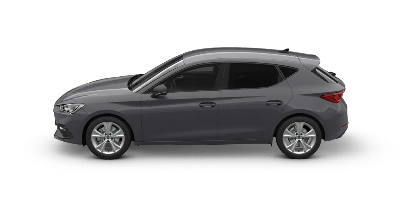 Seat León 1.5 TSI (150CV) FR Special Edition 3 Seat Leon 1.5 TSI 150CV FR Special Edition lateral gris claro | Crazy Renting