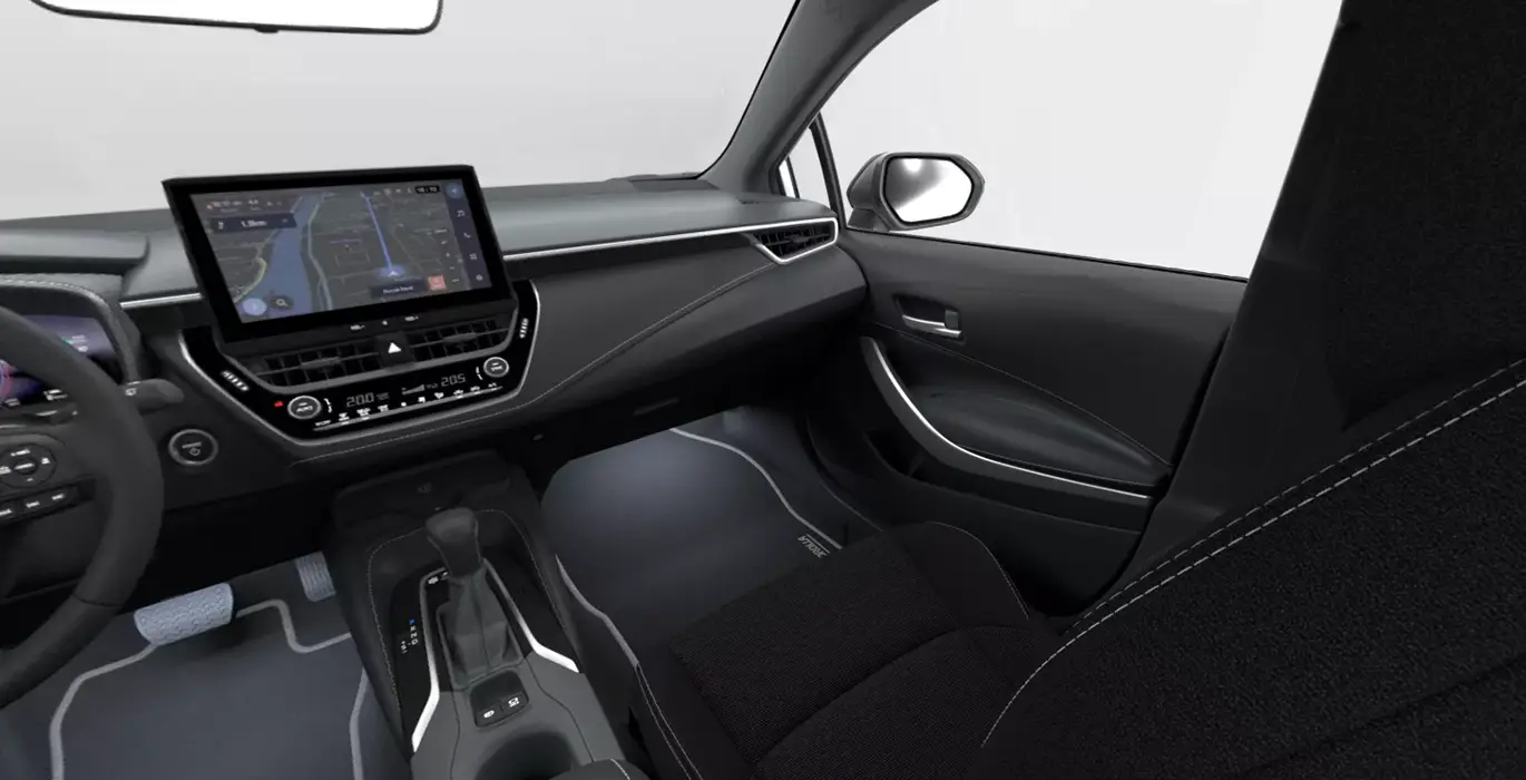 Toyota Corolla 140H Active 5 Toyota Corolla 140H Active interior delantera II | Crazy Renting