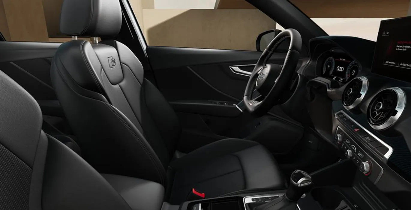 AUDI Q2 Adrenalin Black ED 35 TDI 110kW S Tronic 5 AUDI Q2 Adrenalin Black ED 35 TDI 110kW S Tronic interior delantera II | Crazy Renting