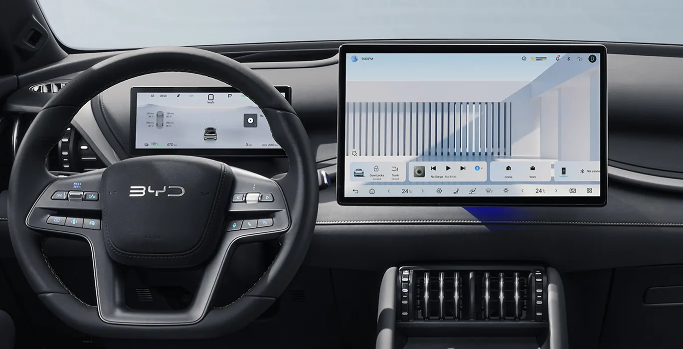 BYD ATTO 3 EVO Design RWD 5 BYD ATTO 3 EVO Design RWD interior delantera II | Crazy Renting