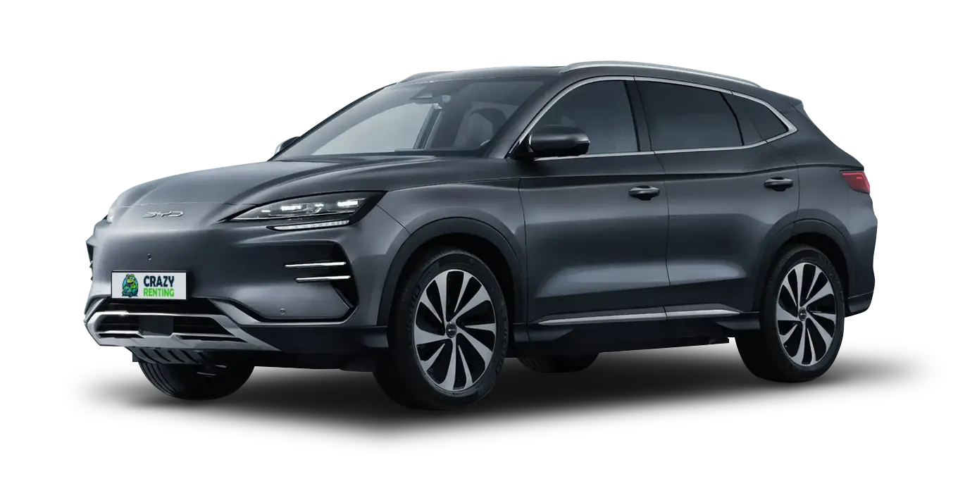 BYD Seal U Comfort 1 BYD Seal U Comfort sin fondo principal gris oscuro crazy | Crazy Renting