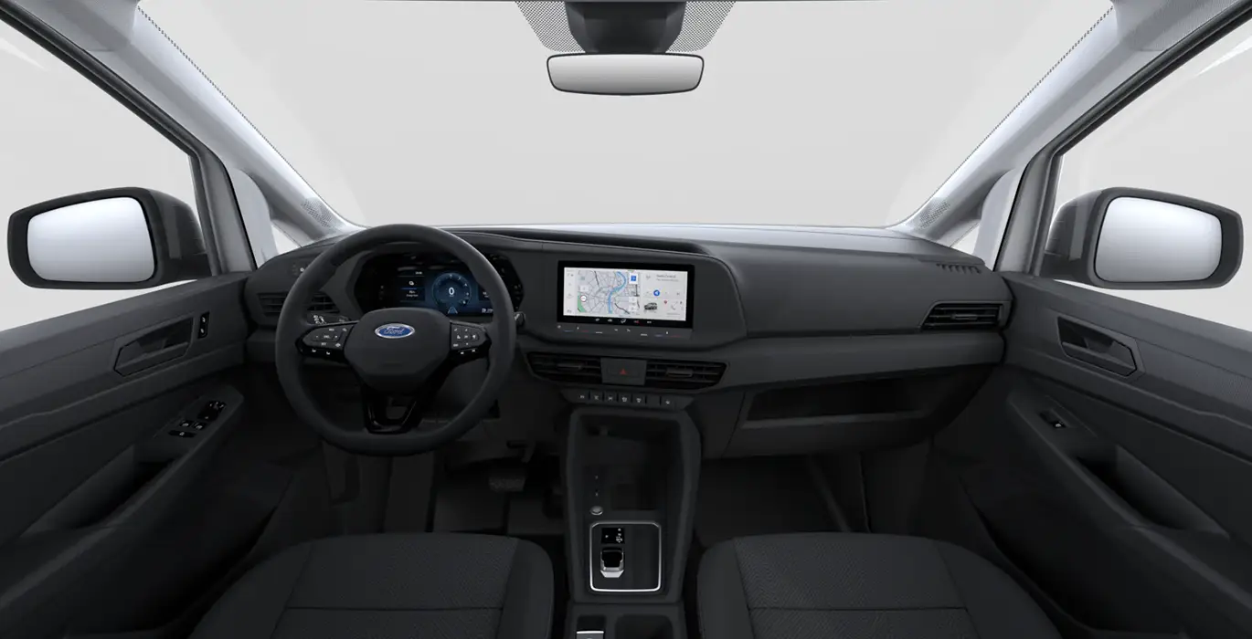 FORD Transit Connect Flexcab PHEV 1.5L Trend L2 150CV II 4 FORD Transit Connect Flexcab PHEV 1.5L Trend L2 150CV interior delantera | Crazy Renting