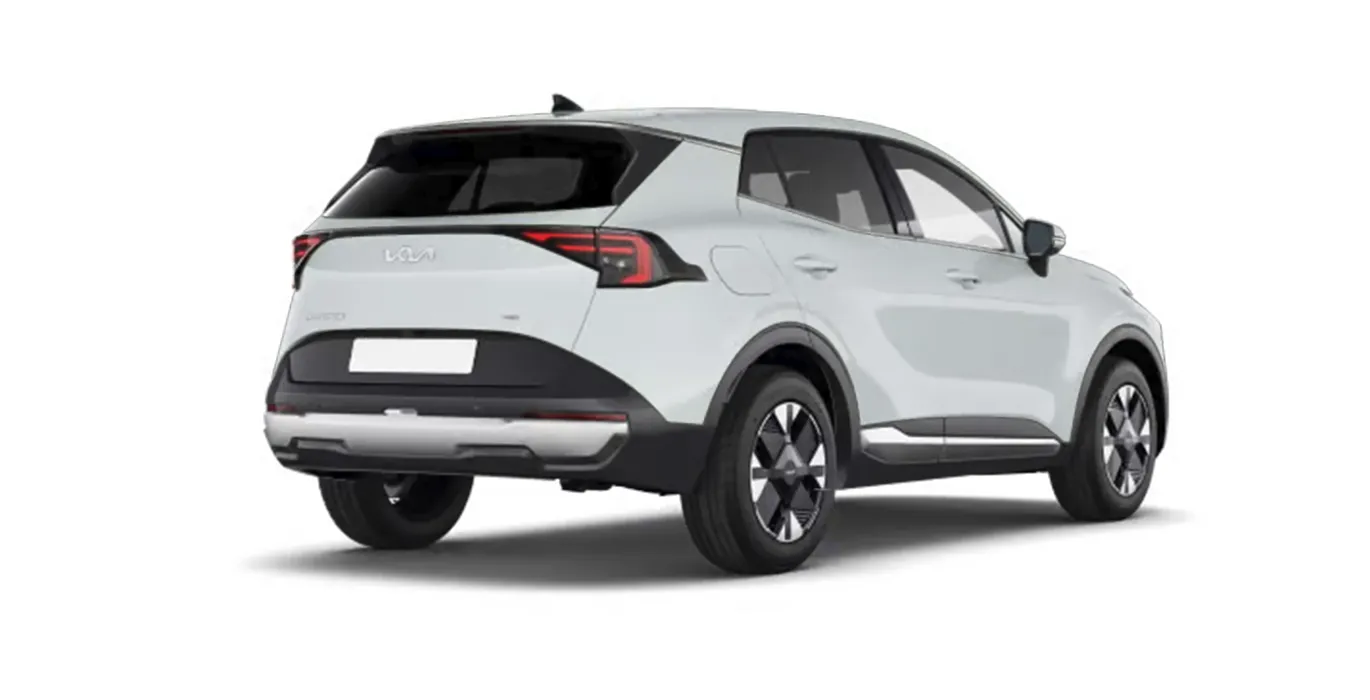 KIA Sportage 1.6 T-GDi HEV 176kW (239CV) Drive 4x2 2 KIA Sportage 1.6 T GDi HEV 176kW 239CV Drive 4x2 trasera blanco | Crazy Renting