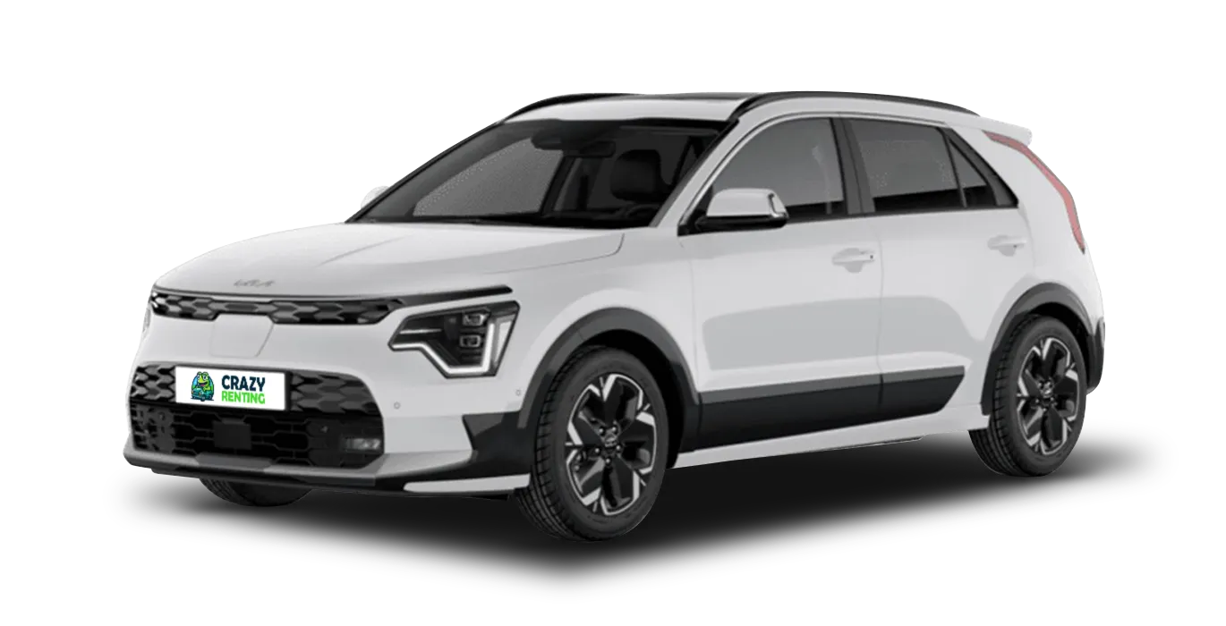 Kia Niro 1.6 GDi HEV 102kW (139CV) Concept 1 Kia Niro 1.6 GDi HEV 102kW 139CV Concept sin fondo principal crazy | Crazy Renting